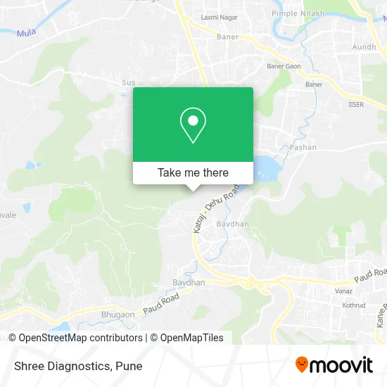 Shree Diagnostics map