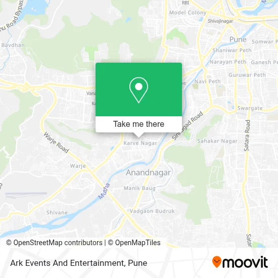 Ark Events And Entertainment map