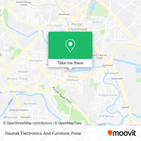 Raunak Electronics And Furniture map