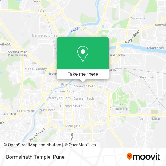 Bormalnath Temple map