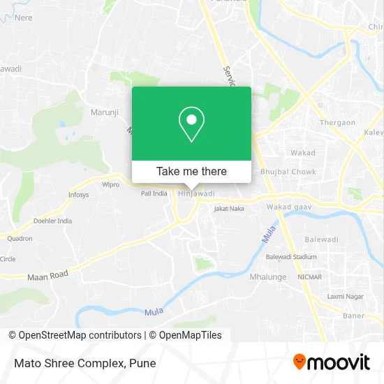 Mato Shree Complex map