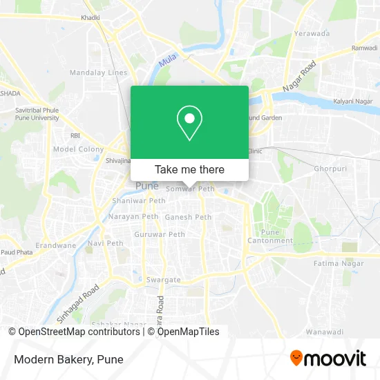 Modern Bakery map