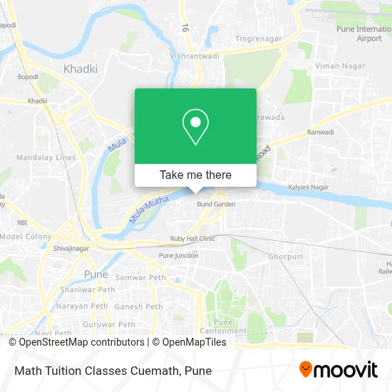 Math Tuition Classes Cuemath map