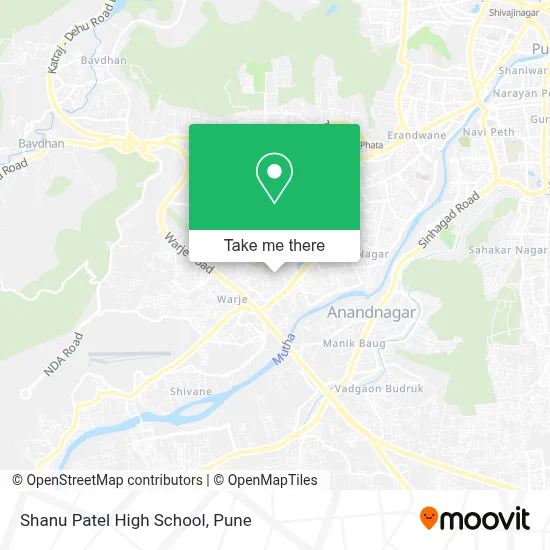 Shanu Patel High School map