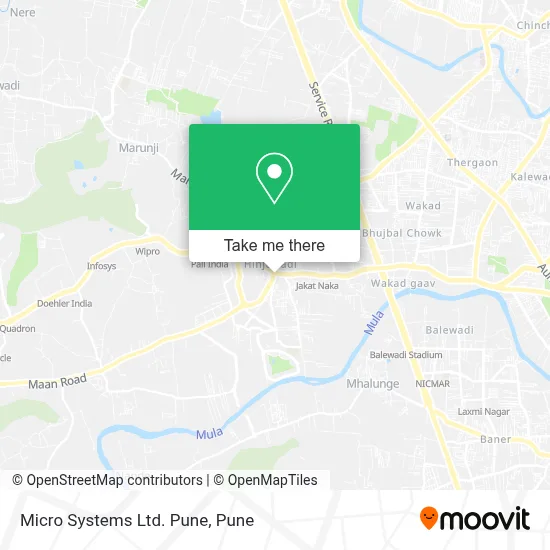 Micro Systems Ltd. Pune map