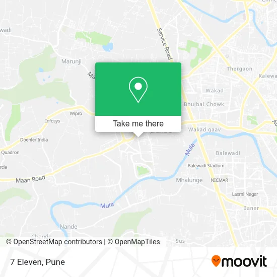 7 Eleven map