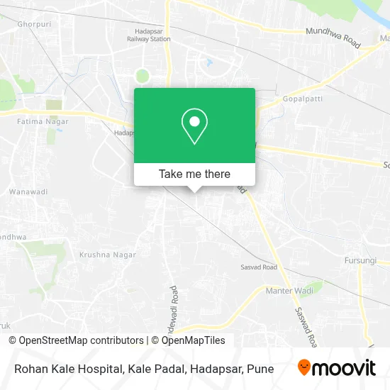 Rohan Kale Hospital, Kale Padal, Hadapsar map