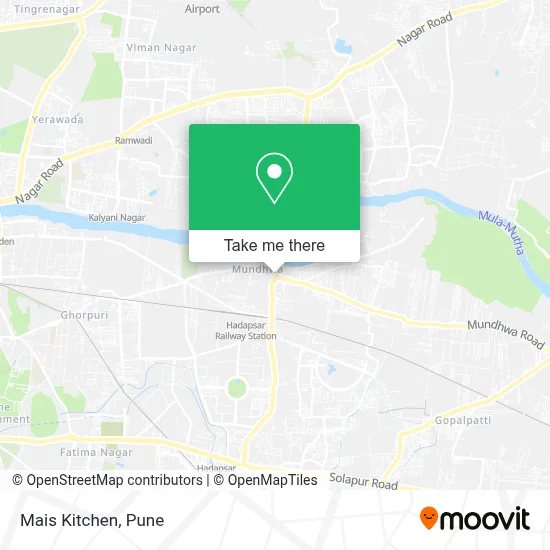 Mais Kitchen map