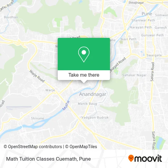 Math Tuition Classes Cuemath map