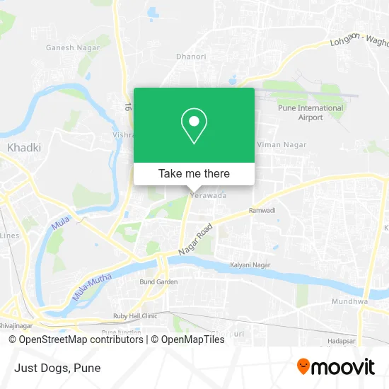 Just Dogs map
