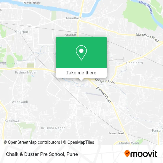 Chalk & Duster Pre School map