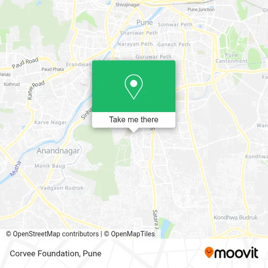 Corvee Foundation map