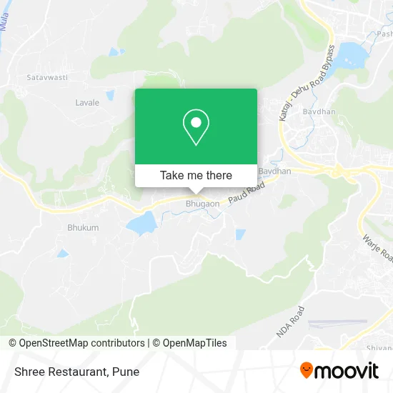 Shree Restaurant map