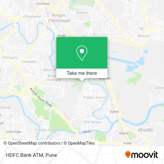 HDFC Bank Atm map
