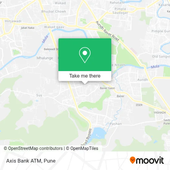 Axis Bank Atm map