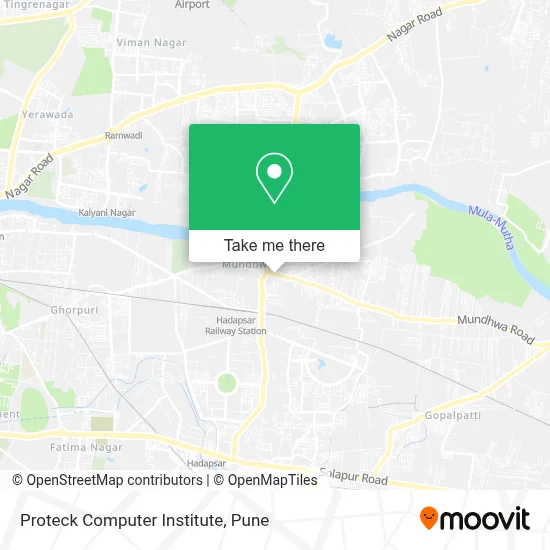 Proteck Computer Institute map