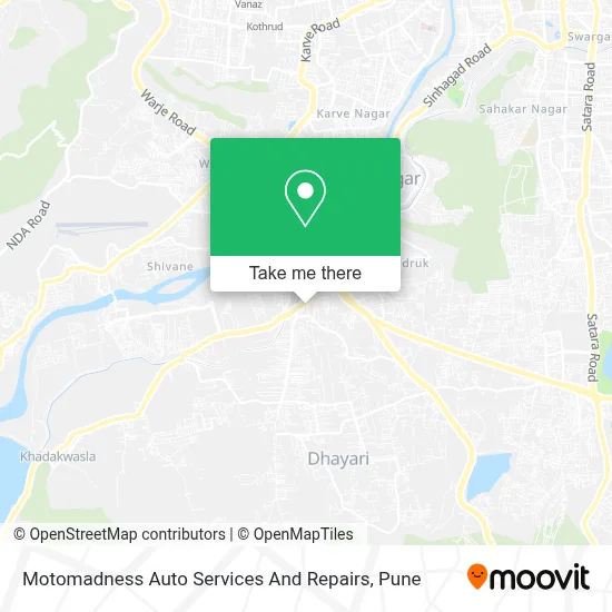 Motomadness Auto Services And Repairs map