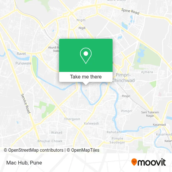 Mac Hub map