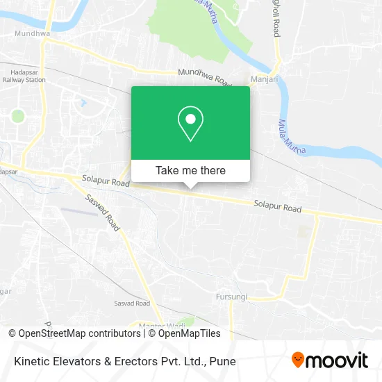 Kinetic Elevators & Erectors Pvt. Ltd. map