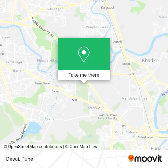 Desai map
