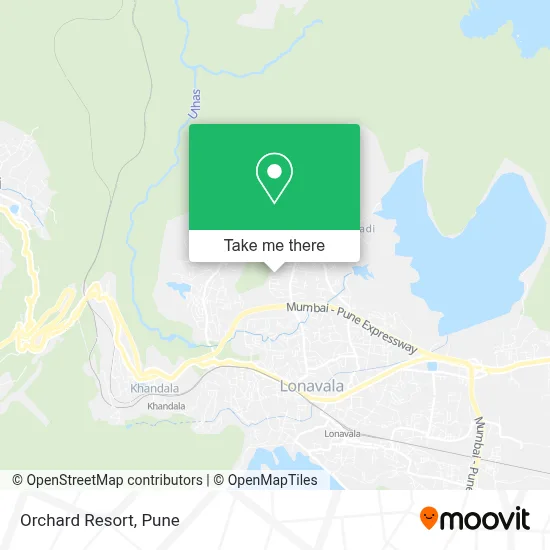 Orchard Resort map