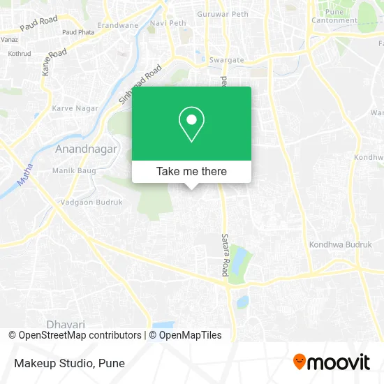 Makeup Studio map