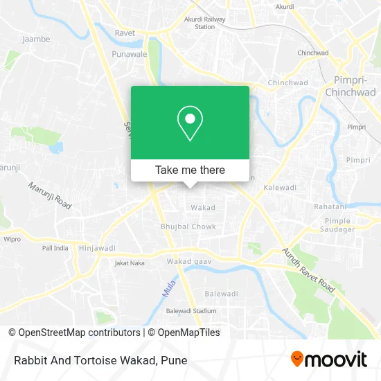 Rabbit And Tortoise Wakad map
