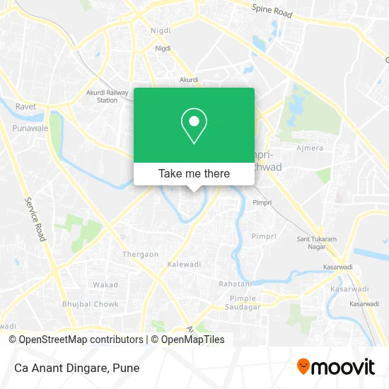 Ca Anant Dingare map