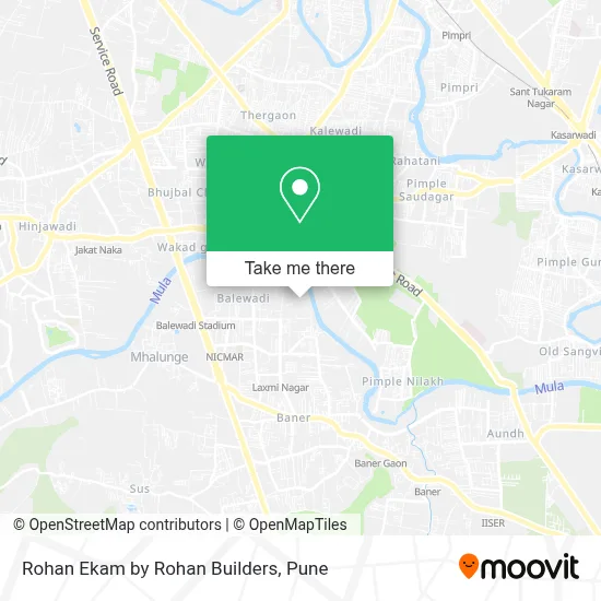 Rohan Ekam by Rohan Builders map