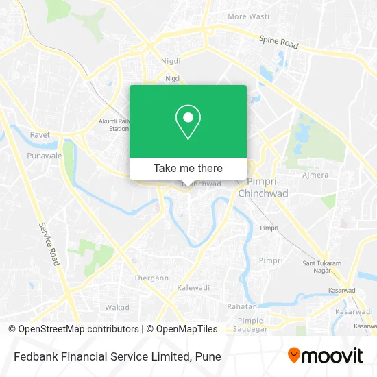 Fedbank Financial Service Limited map