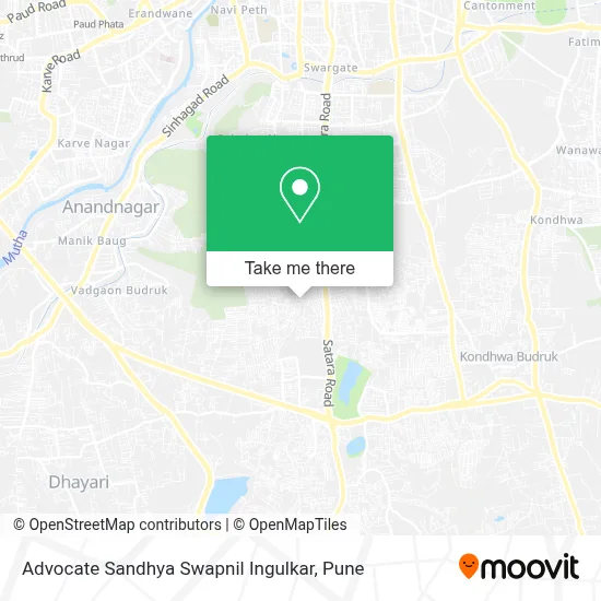 Advocate Sandhya Swapnil Ingulkar map