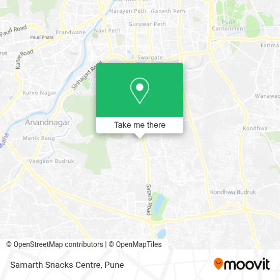 Samarth Snacks Centre map