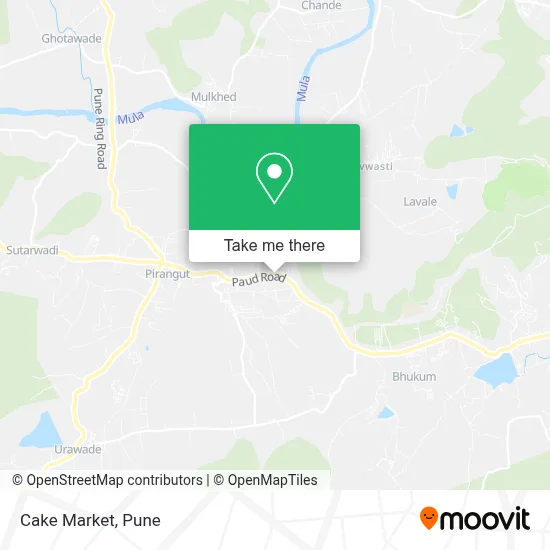 Cake Market map