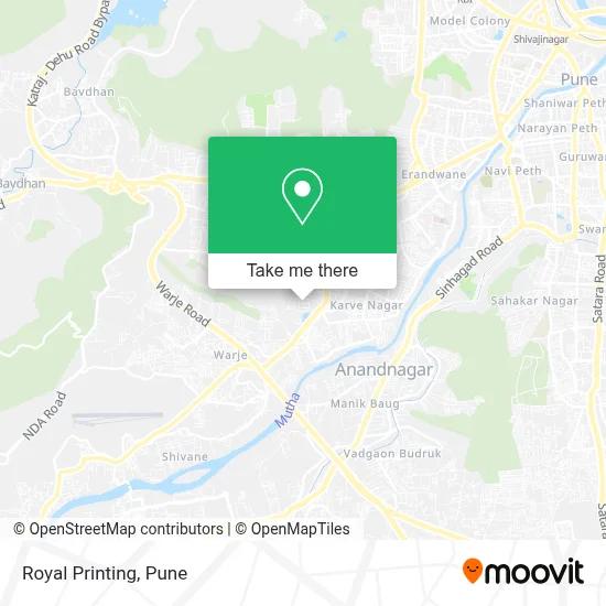 Royal Printing map