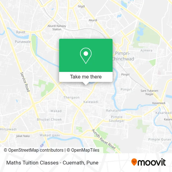 Maths Tuition Classes - Cuemath map