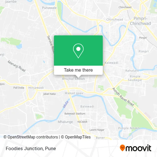 Foodies Junction map
