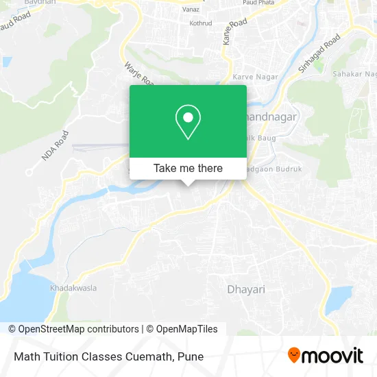 Math Tuition Classes Cuemath map