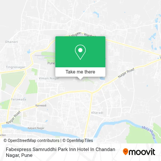 Fabexpress Samruddhi Park Inn Hotel In Chandan Nagar map