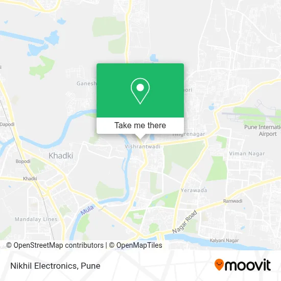 Nikhil Electronics map