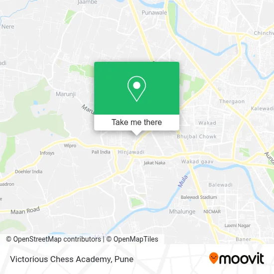 Victorious Chess Academy map