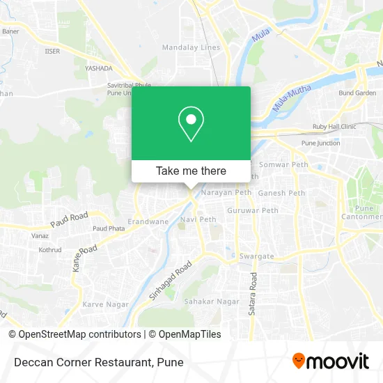 Deccan Corner Restaurant map
