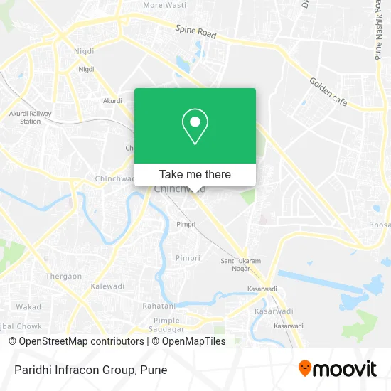 Paridhi Infracon Group map