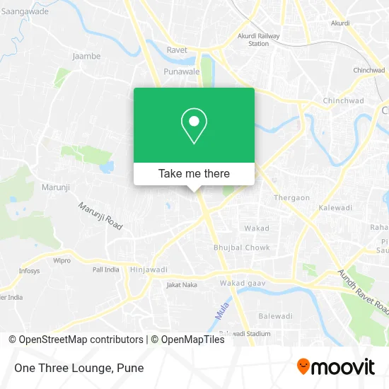 One Three Lounge map