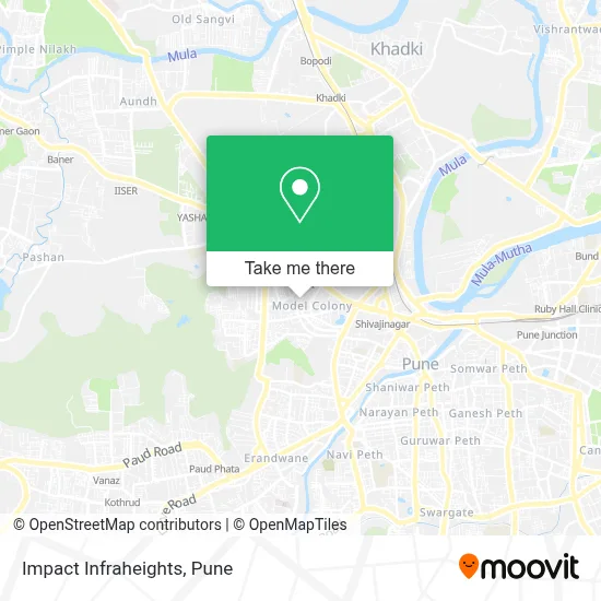 Impact Infraheights map