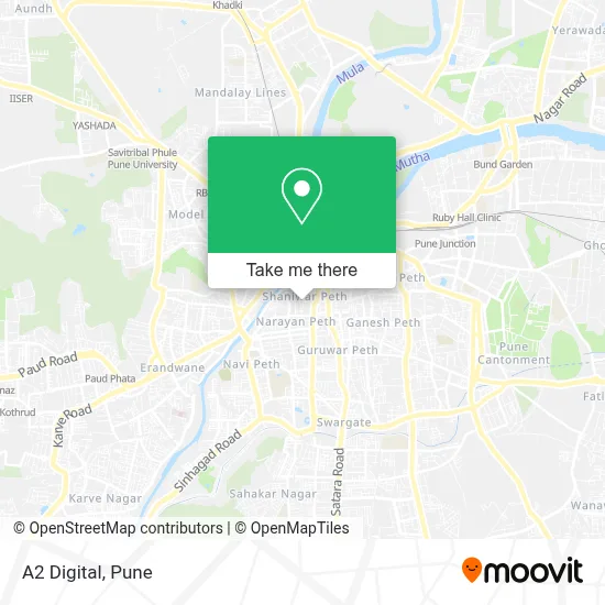 A2 Digital map