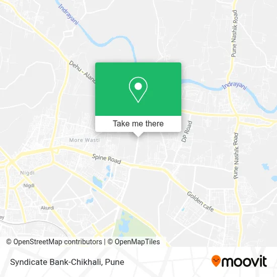 Syndicate Bank-Chikhali map