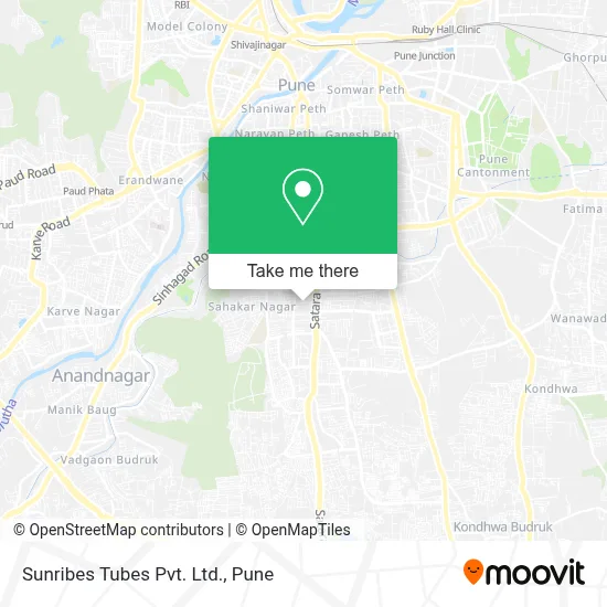 Sunribes Tubes Pvt. Ltd. map