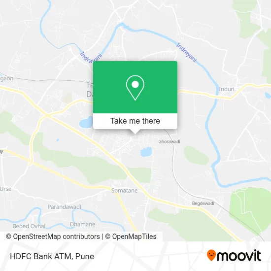 HDFC Bank Atm map