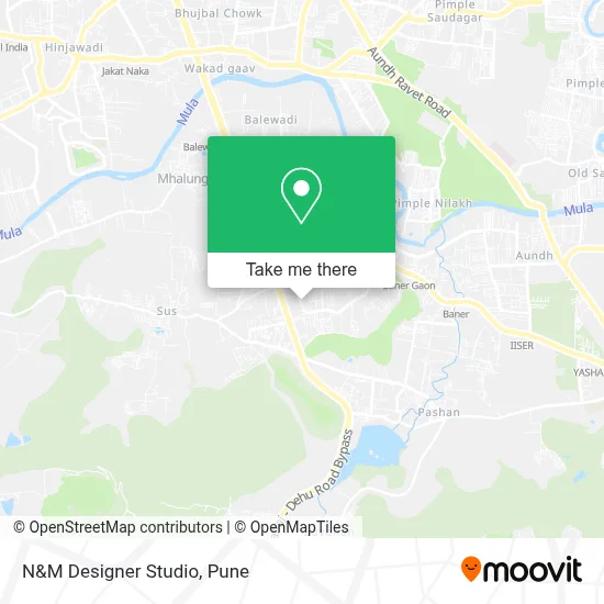 N&M Designer Studio map