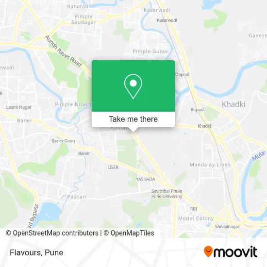 Flavours map
